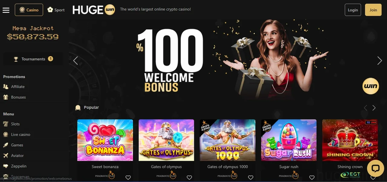 Hugewin Casino Casino